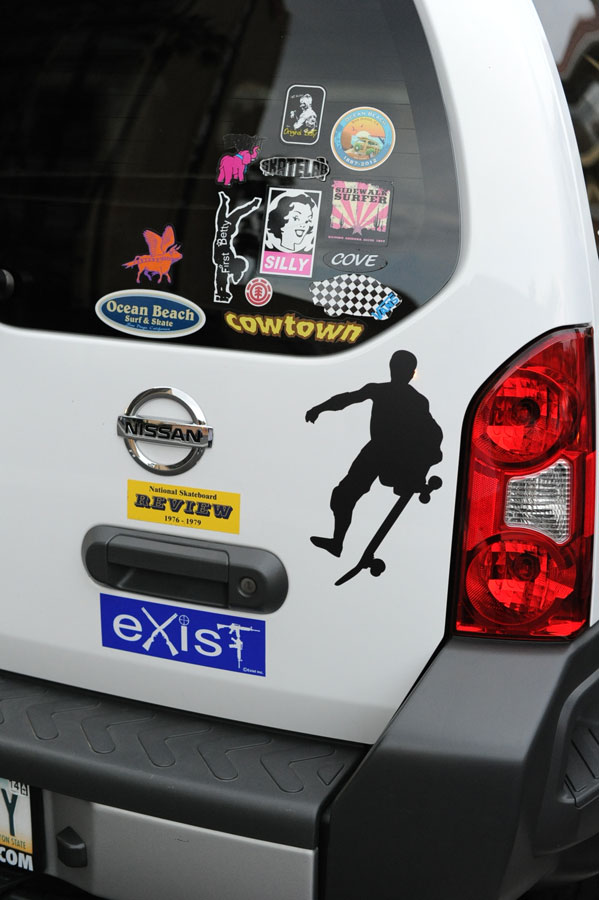 A sample of the wacky bumper stickers here